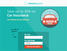 Tablet Screenshot of insuresquare.com